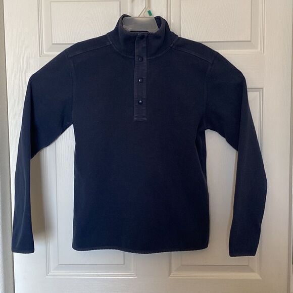 REI Cooperative Other - REI Cooperative Men’s Navy Snap Button Pullover Sweater Size M